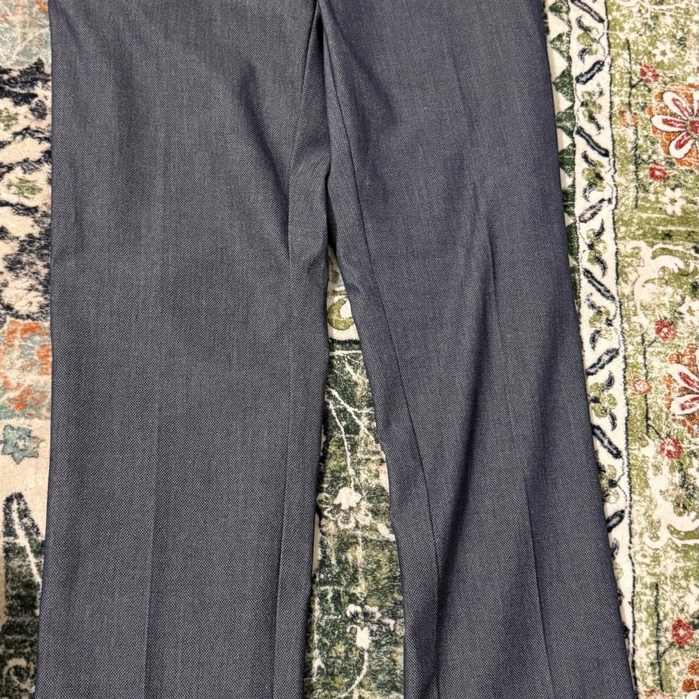 LOFT White and Black Dress Pants